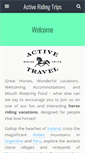 Mobile Screenshot of activeridingtrips.com